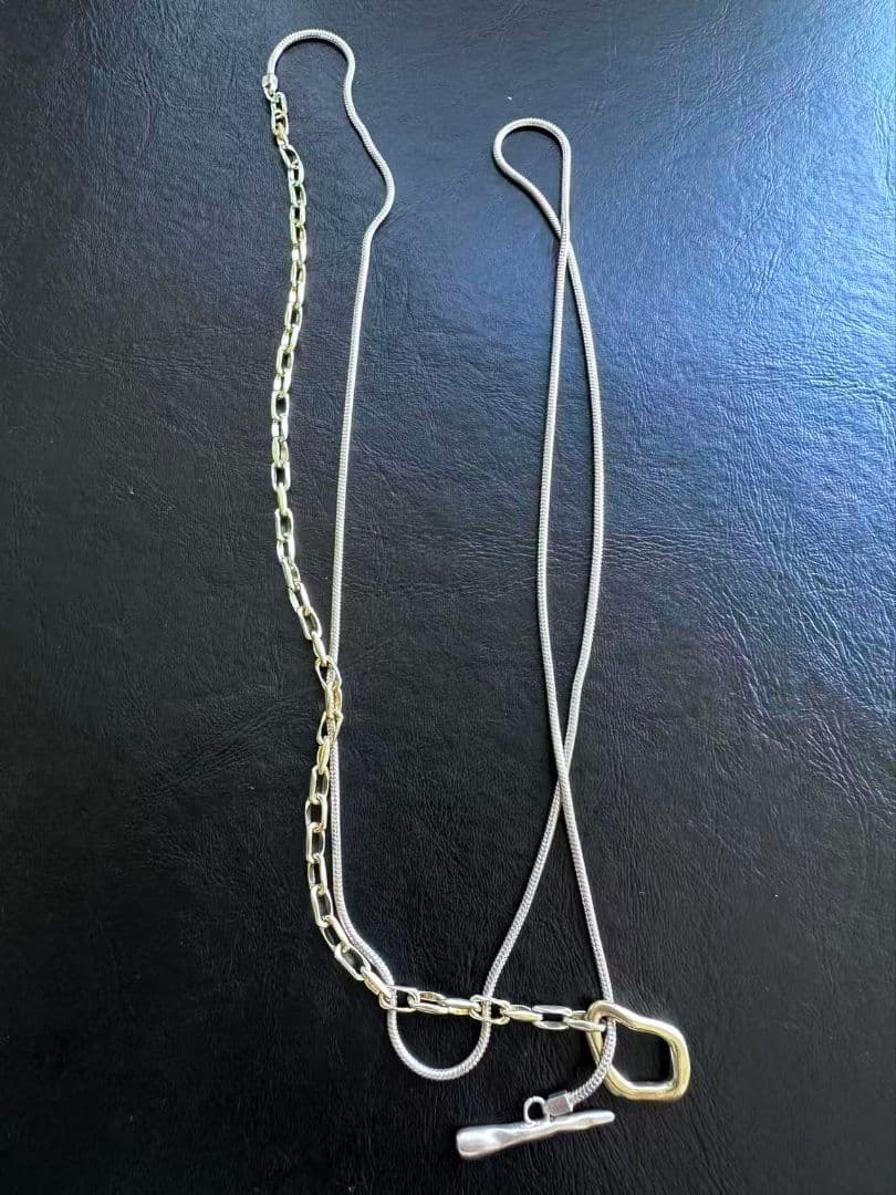 TEN. カンダマントネックレス MIX（Silver×Gold）