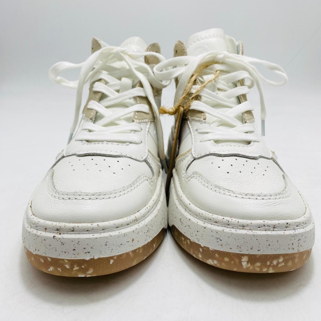 新品タグ付　NO NAME　ノーネーム　ハイカットスニーカー　レースアップ　38