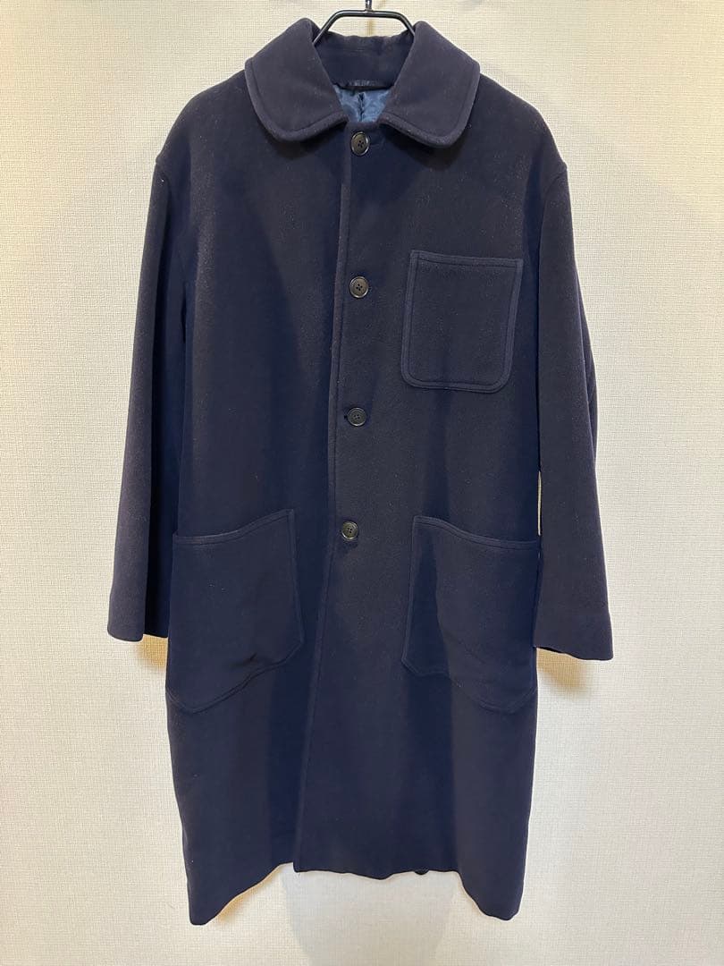 COMOLI ウールカシミヤミリタリーコート22awサイズ1