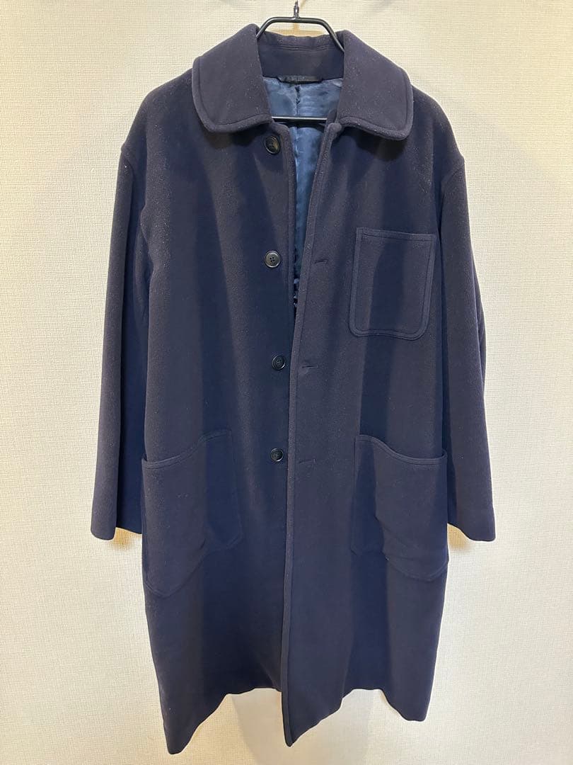COMOLI ウールカシミヤミリタリーコート22awサイズ1