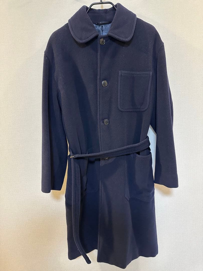 COMOLI ウールカシミヤミリタリーコート22awサイズ1