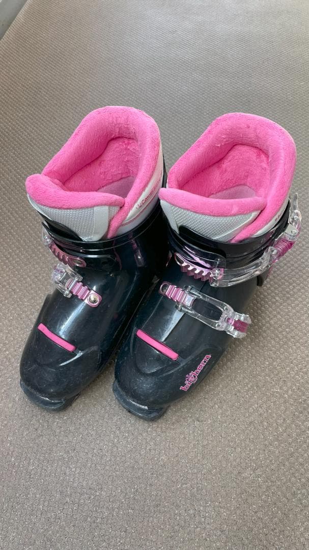 ジュニア スキー2点セット◆2シーズンのみ使用◆スキー板、ブーツ