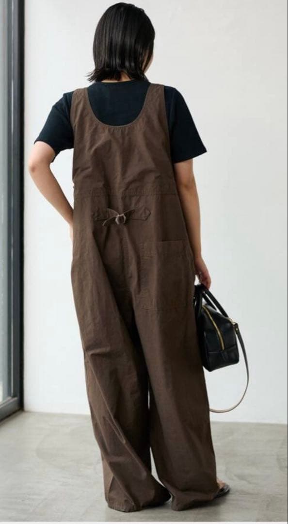 FRAMe WORK. コンパクトウェザーサロペット　38