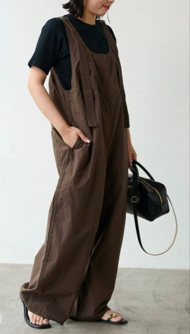 FRAMe WORK. コンパクトウェザーサロペット　38