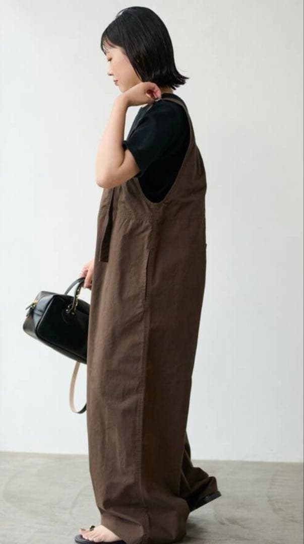 FRAMe WORK. コンパクトウェザーサロペット　38