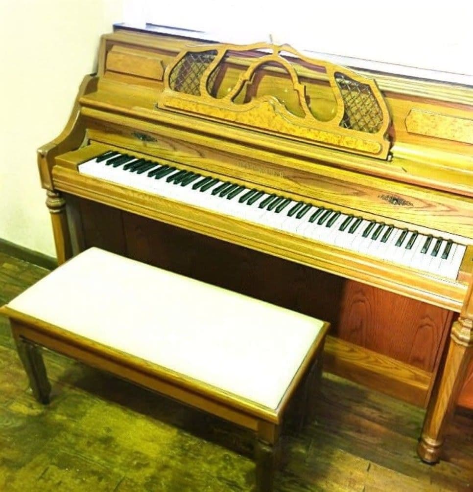 みーや☆様☆専用★アップライトピアノ 木製 ベンチ付き