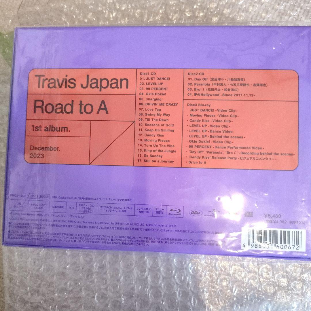 特典付属 FC盤 Travis Japan Road to A 未開封