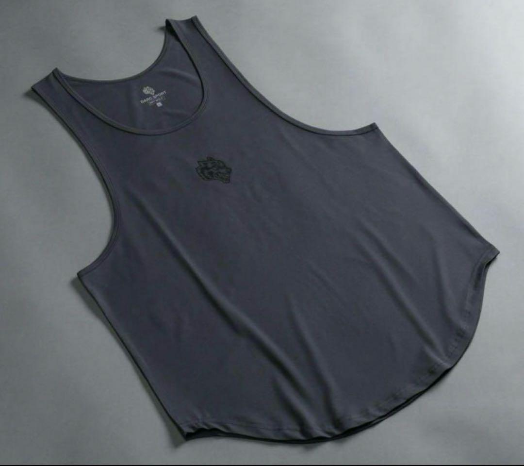 956 レア　ダルクスポーツ　darc sport タンクトップ　IYK　M　灰