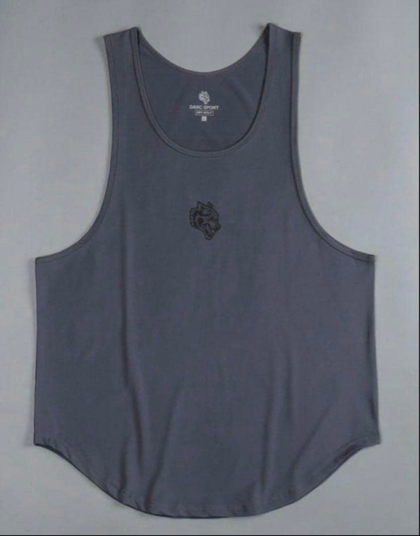 956 レア　ダルクスポーツ　darc sport タンクトップ　IYK　M　灰