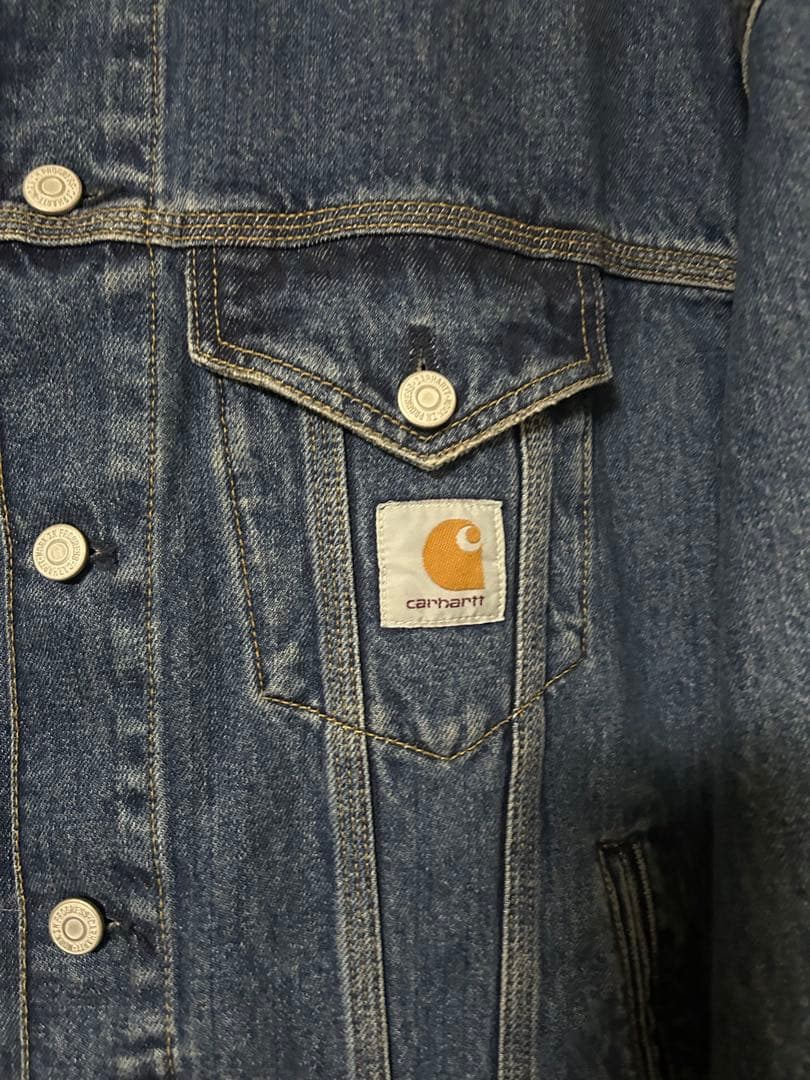 24完売品 Carhartt WIP ヘルストンジャケット M デニム