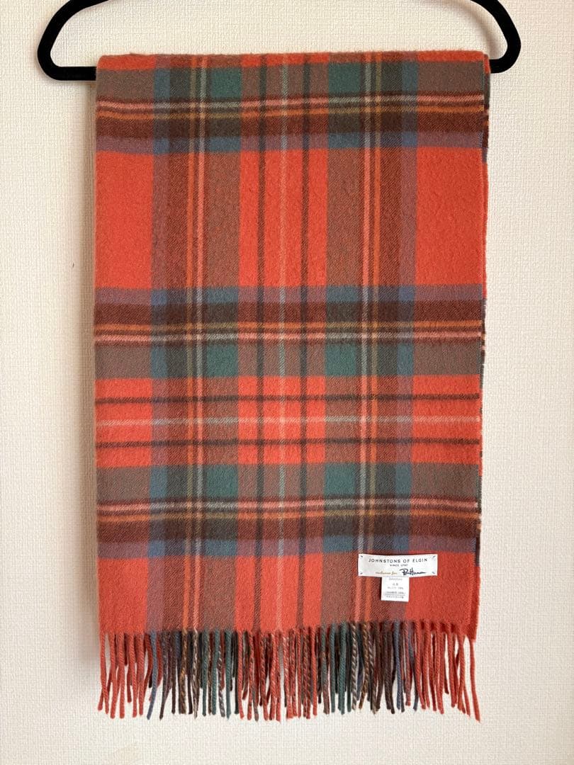 美品　ロンハーマン　Johnstons　カシミヤ　大判ストール