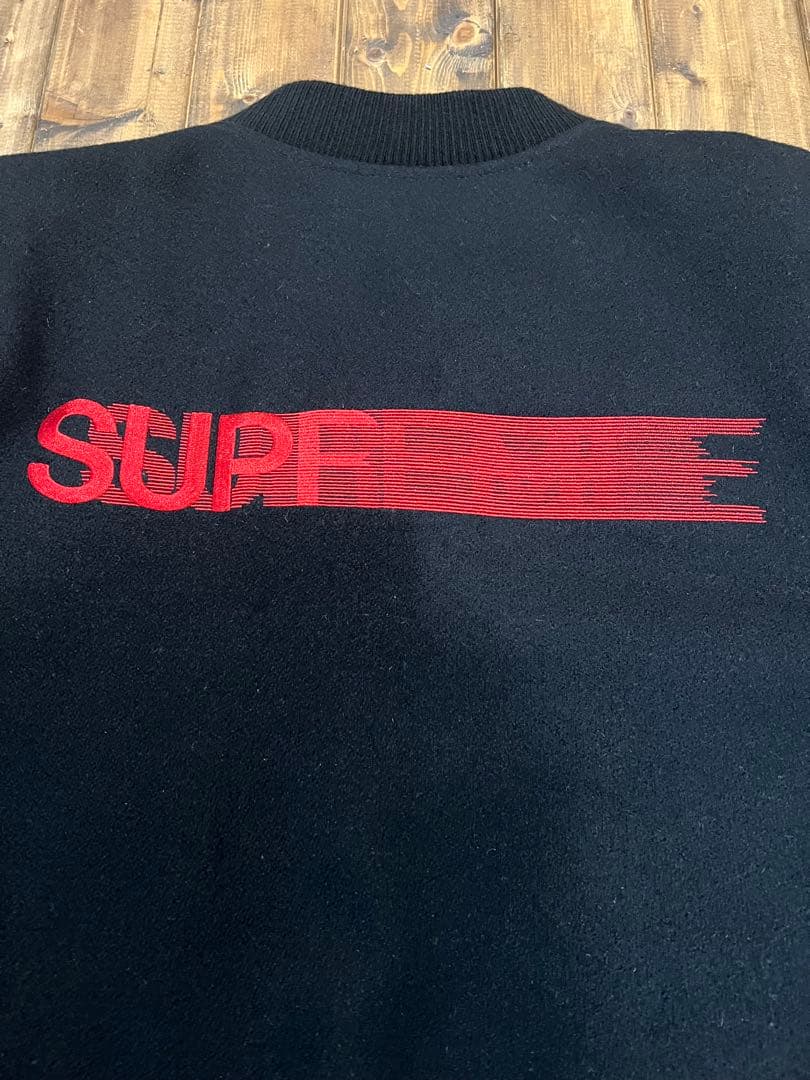 ジャケット・アウター Supreme Motion Logo Varsity Jacket 18fw