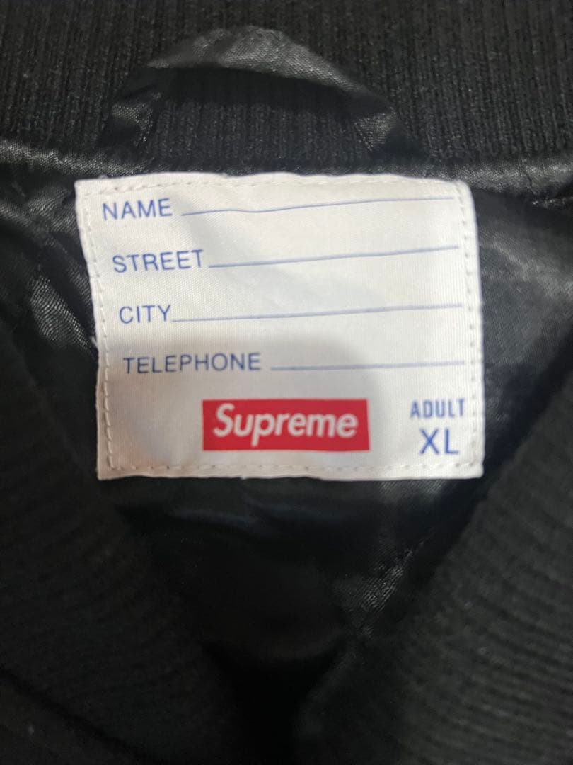 ジャケット・アウター Supreme Motion Logo Varsity Jacket 18fw