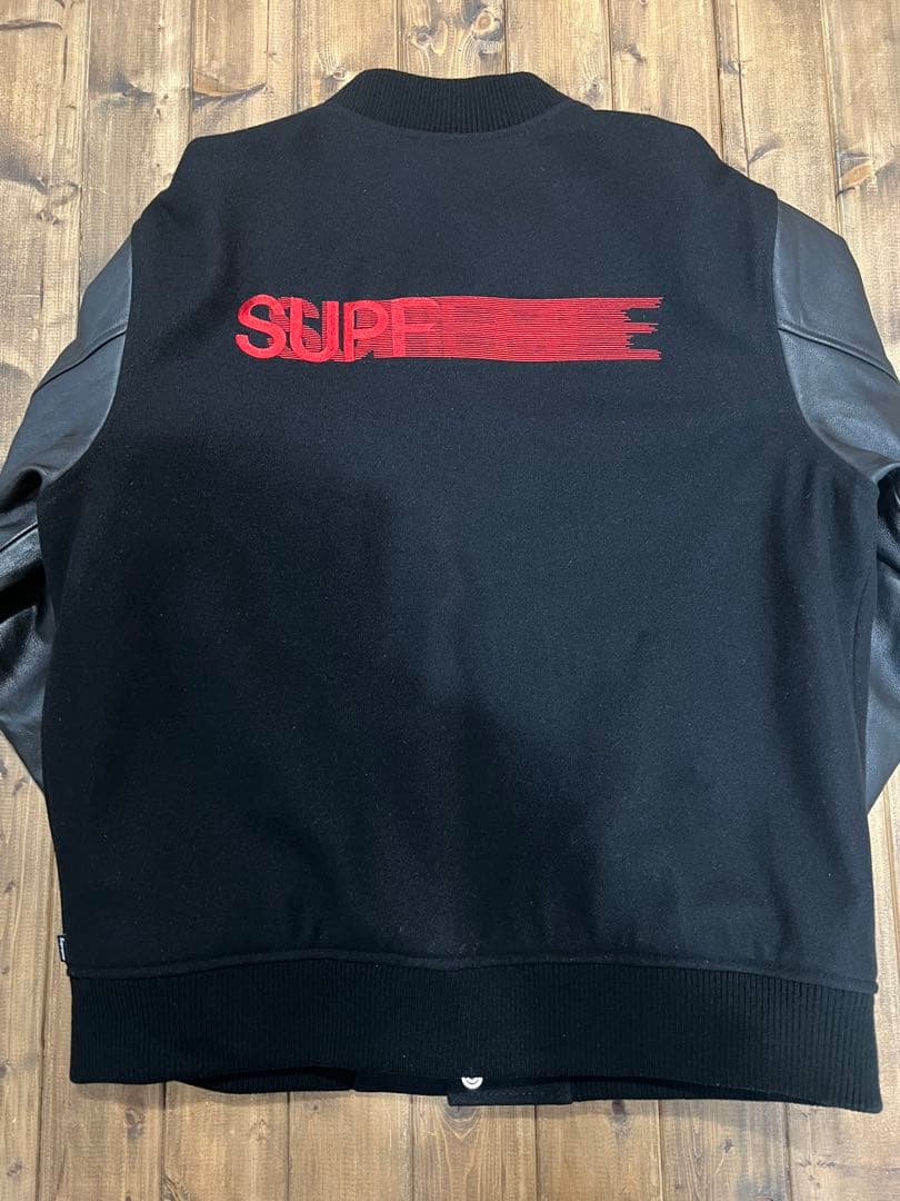 ジャケット・アウター Supreme Motion Logo Varsity Jacket 18fw