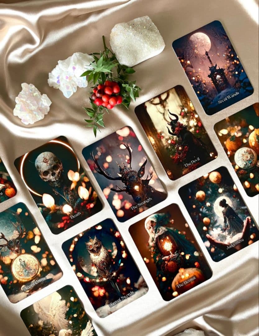 新品　聖夜の夜 タロットカード　海外お取り寄せ　全78枚　在庫処分