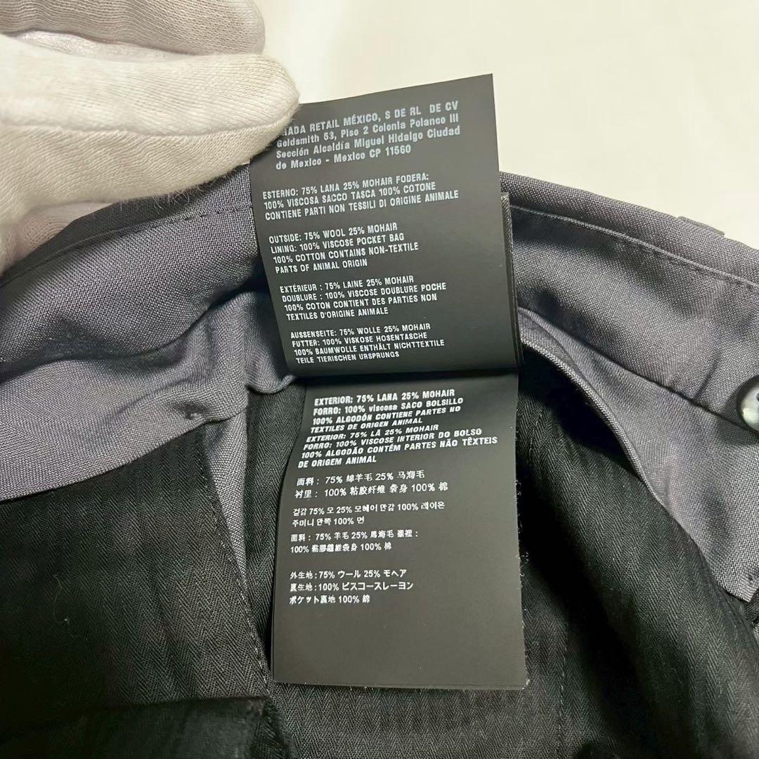 【美品】PRADA プラダ パンツスラックス トライアングルロゴ 46