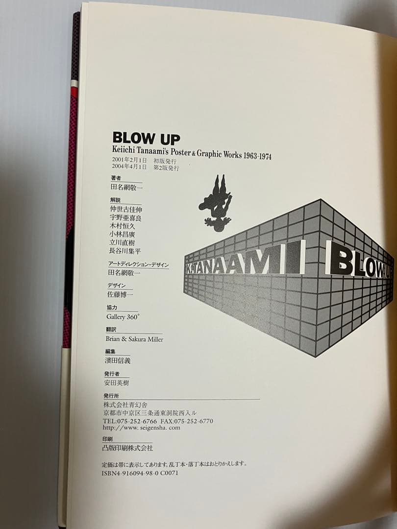 BLOW UP 田名網敬一 1963-1974