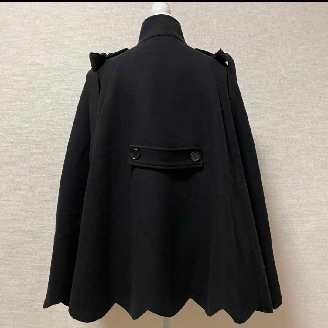 Bibiy. MELINDA CAPE ケープコート　ポンチョ　ブラック　完売