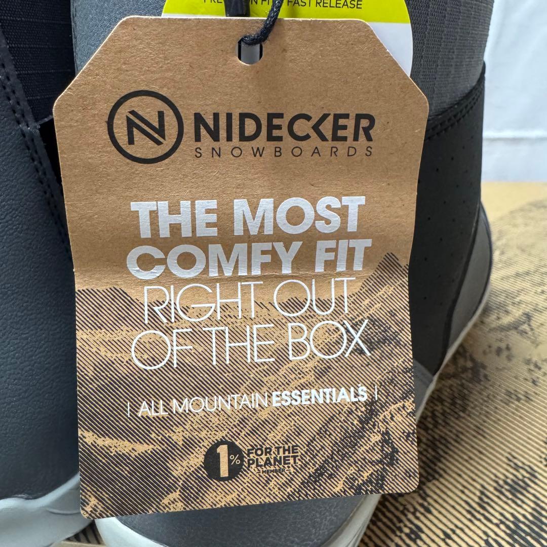 新品☆NIDECKER ナイデッカー CASCADE スノーボードブーツ