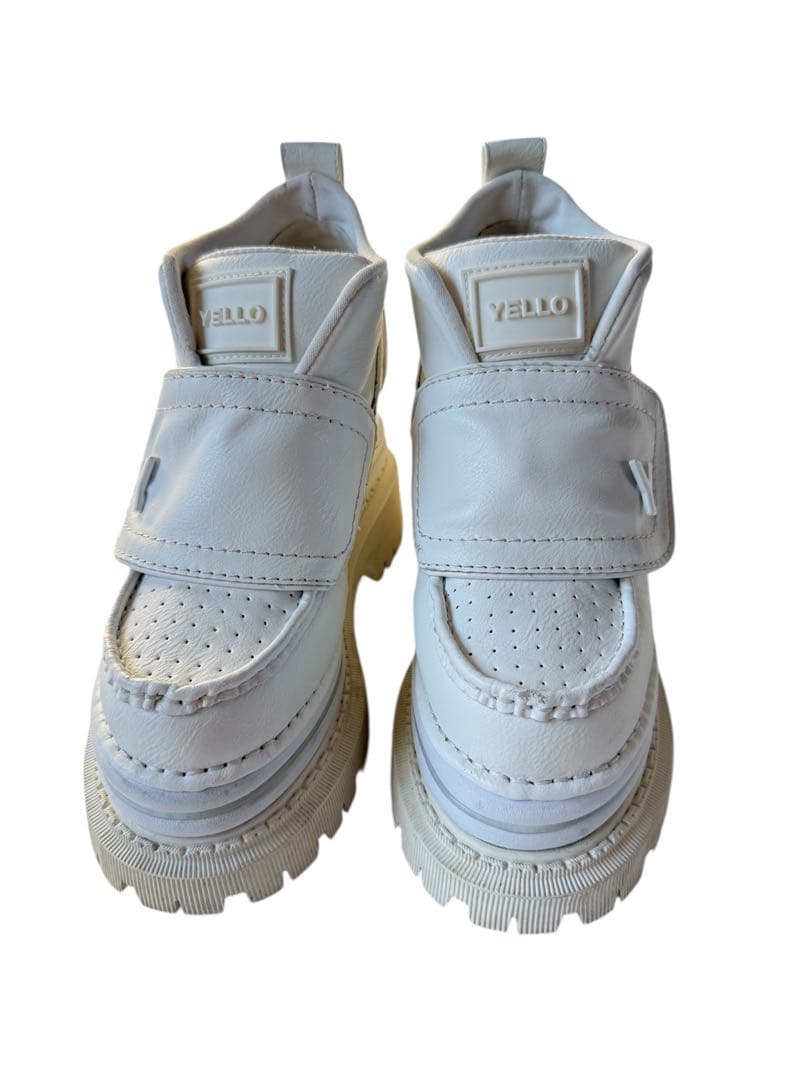 YELLO WEISS SHORT BOOTSホワイトM／23.5✳︎限定モデル