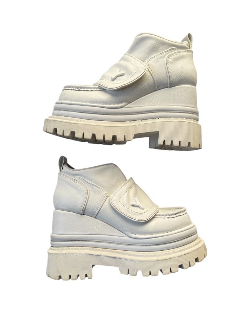 YELLO WEISS SHORT BOOTSホワイトM／23.5✳︎限定モデル