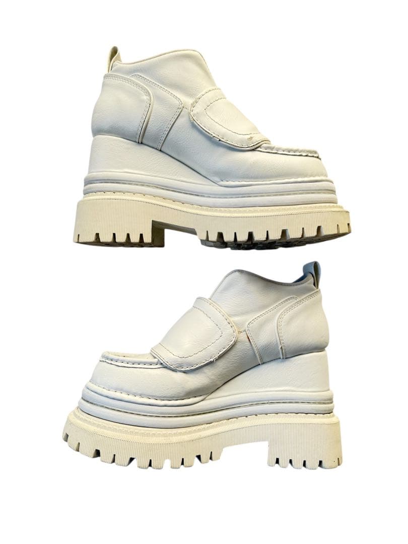 YELLO WEISS SHORT BOOTSホワイトM／23.5✳︎限定モデル