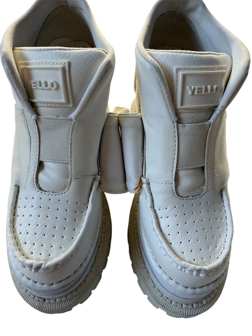 YELLO WEISS SHORT BOOTSホワイトM／23.5✳︎限定モデル