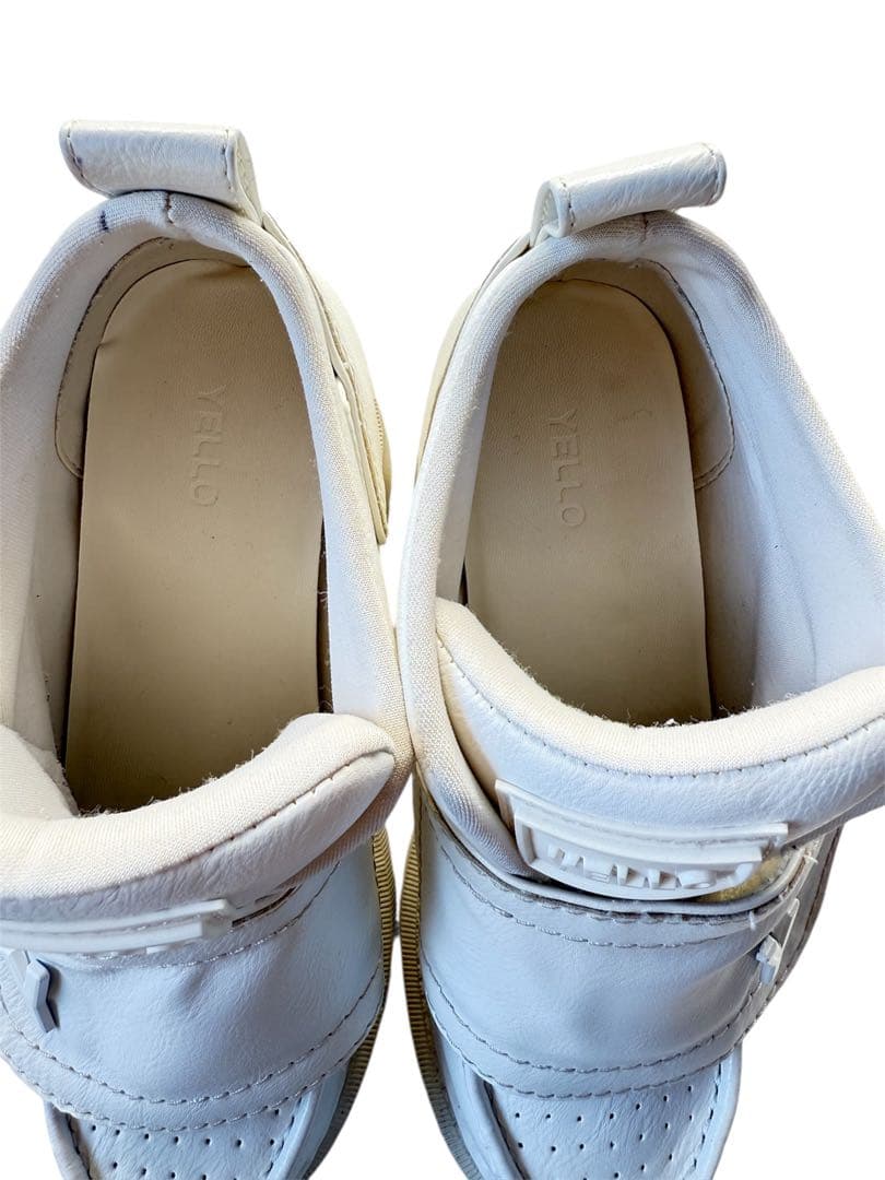 YELLO WEISS SHORT BOOTSホワイトM／23.5✳︎限定モデル