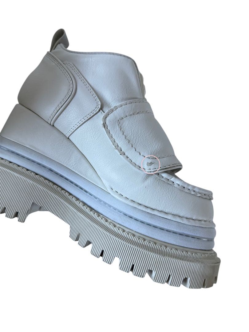 YELLO WEISS SHORT BOOTSホワイトM／23.5✳︎限定モデル