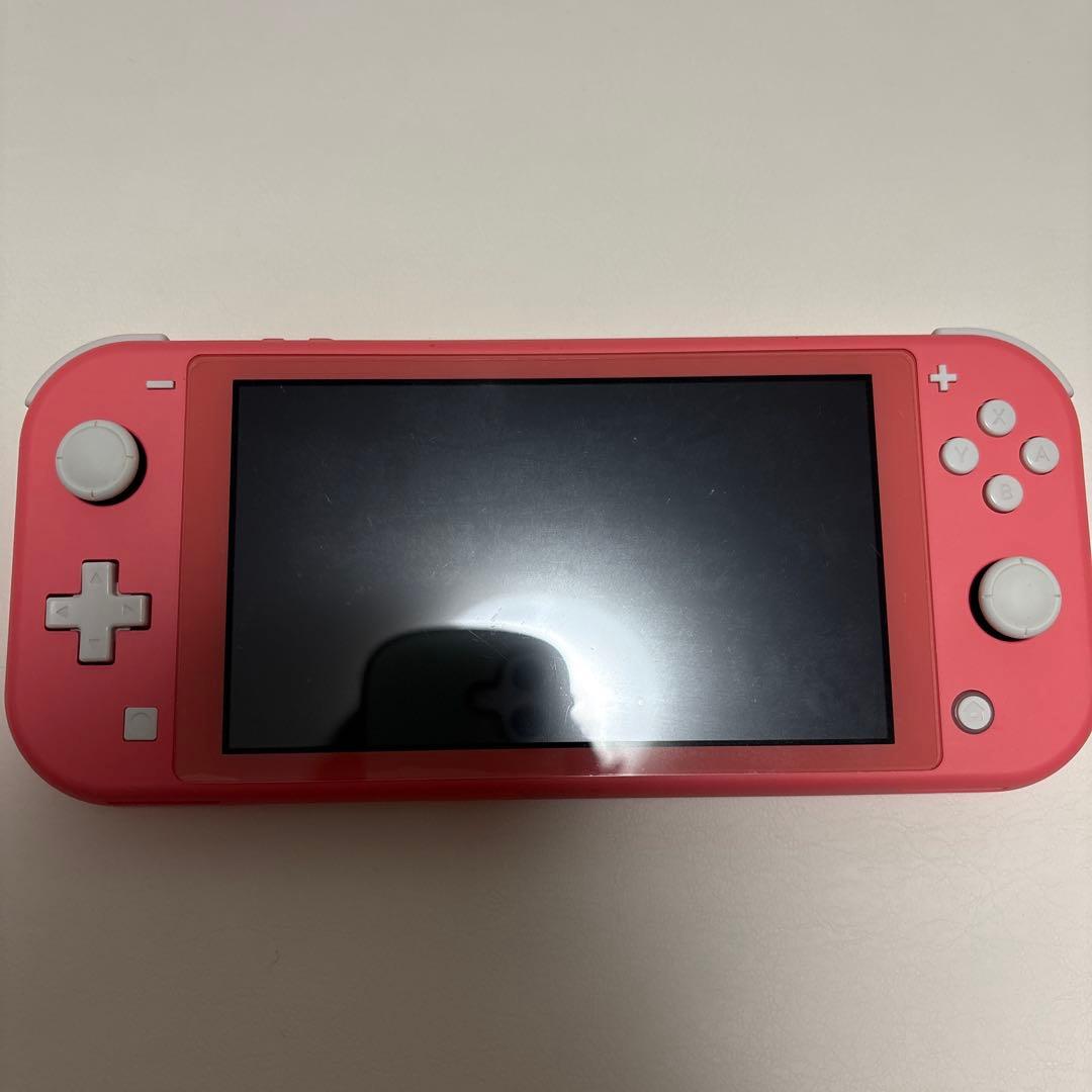 Nintendo Switch Lite ピンク 本体　グリップ付き