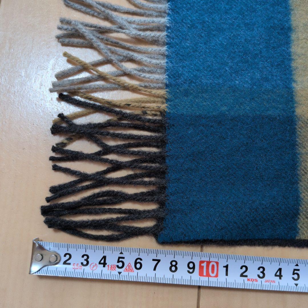 Johnstons of Elgin/カシミアチェックマフラー