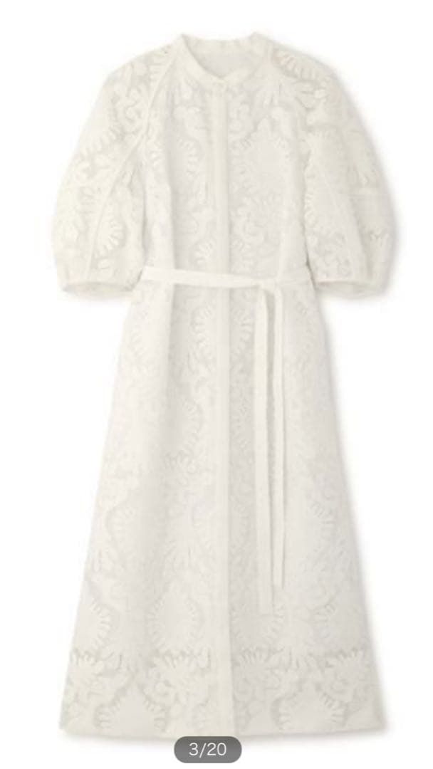 アドーア　リーフオーナメントレースワンピース