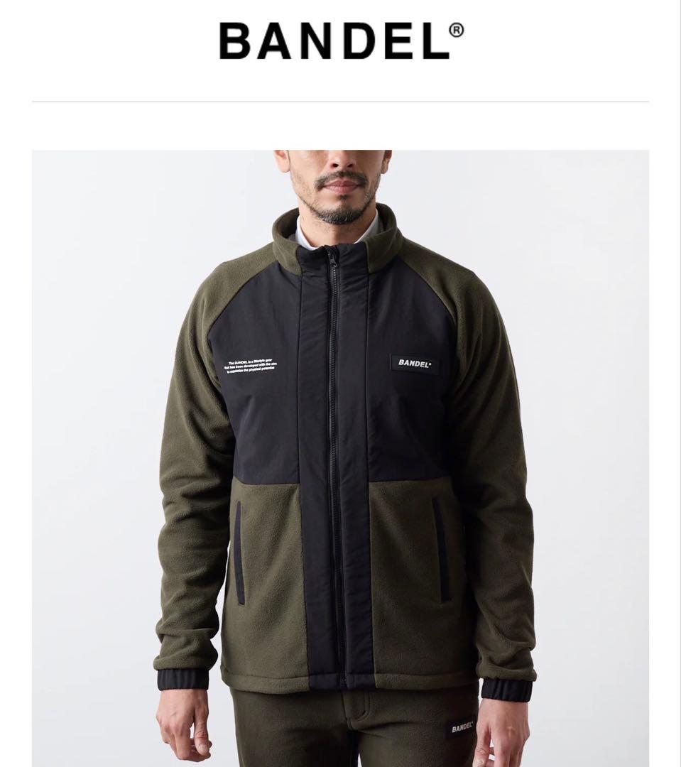 BANDEL GOLFフリースジャケット カーキ L