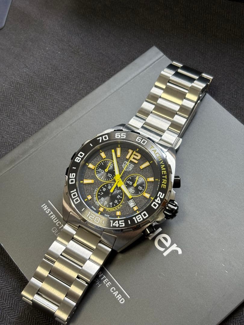 タグホイヤーTAGHeuerフォーミュラ1クロノグラフCAZ101AGFC830