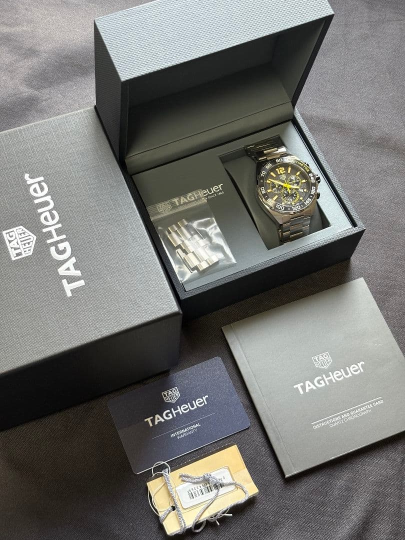 タグホイヤーTAGHeuerフォーミュラ1クロノグラフCAZ101AGFC830