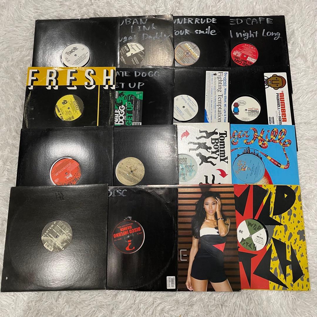 ヒップホップ　R&B レコード　１６点まとめ売り