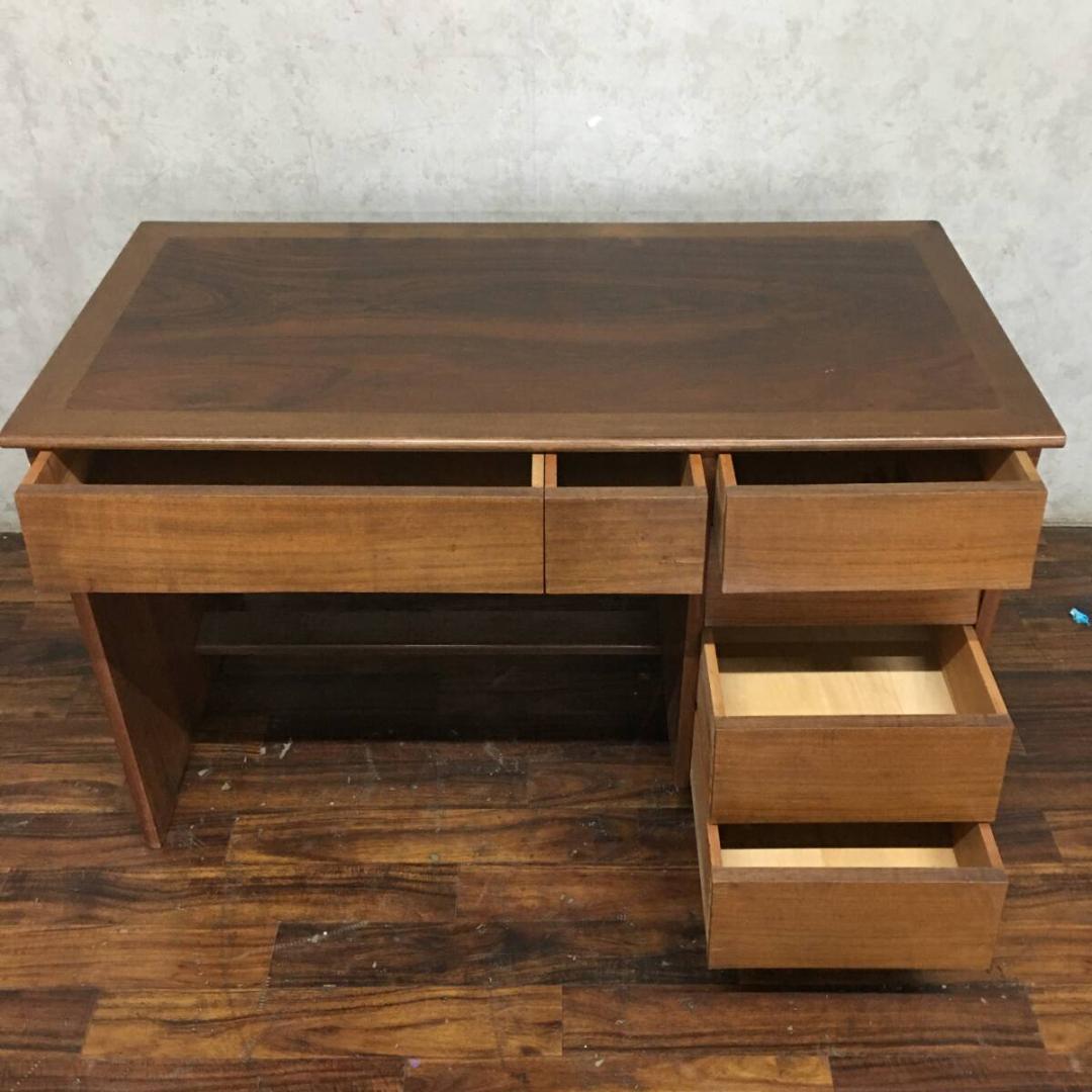 浜本工芸 片袖机 本棚付き 学習机 ライティングデスク デスク 机