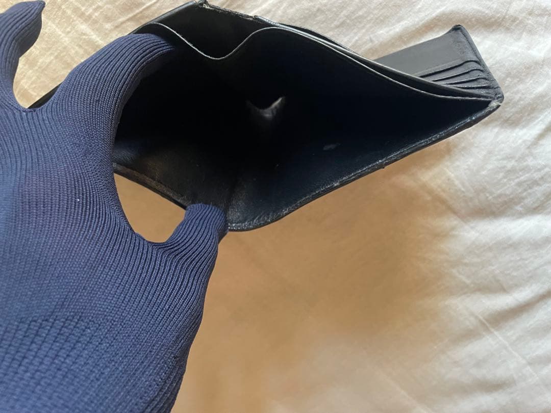 【希少品】BALENCIAGA ドット柄 二つ折り財布