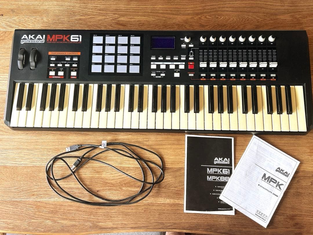 [希少]AKAI MPK61 MIDIキーボード