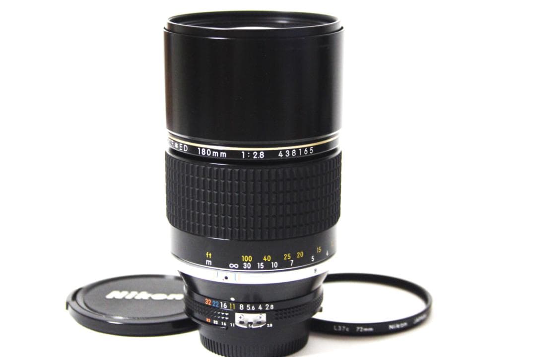 【美品】Nikon Ai-S NIKKOR ED 180mm F2.8 ニコン