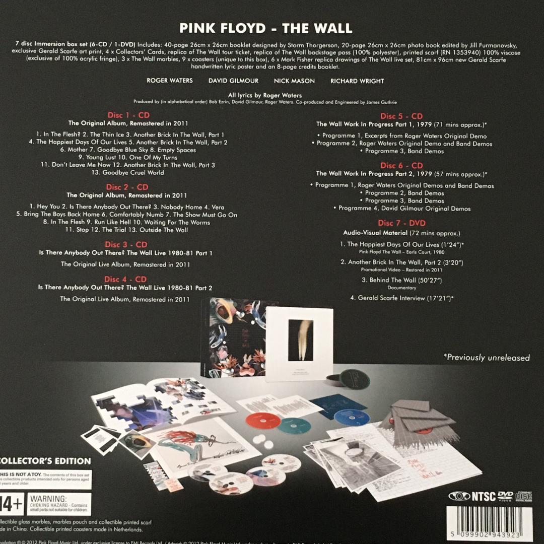 ピンク・フロイド The Wall IMMERSION BOX 6CD+1DVD