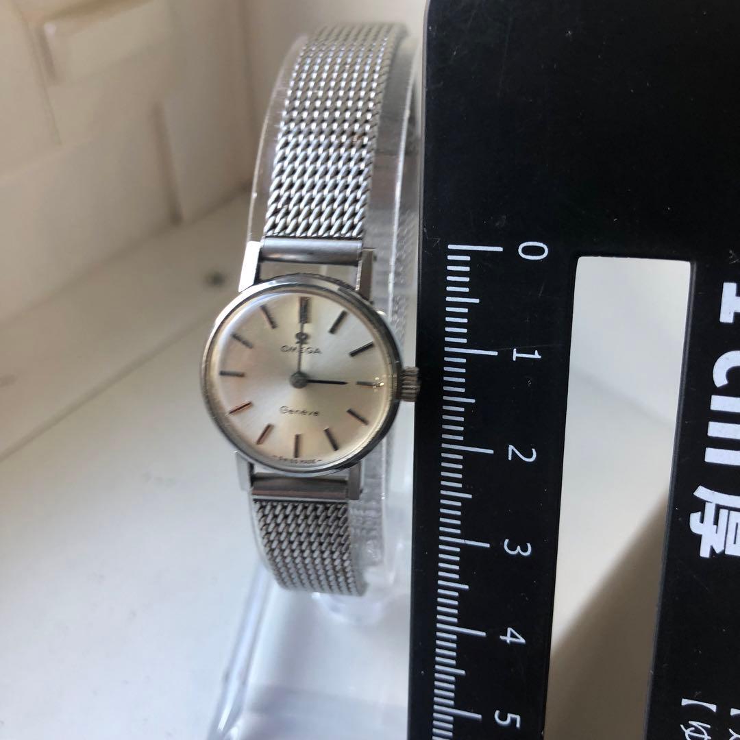 OMEGA Geneve 手巻き時計 シルバー文字盤