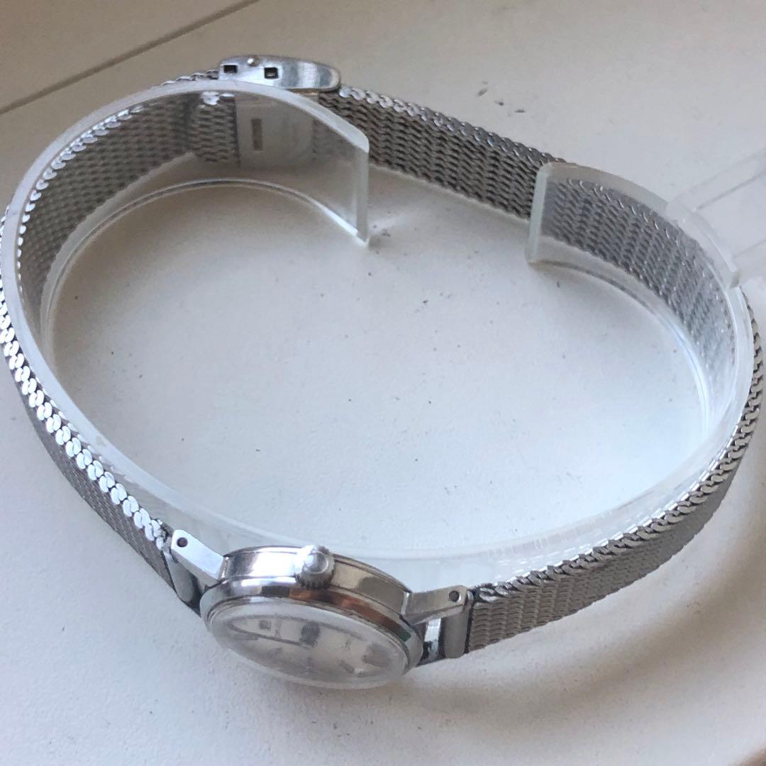 OMEGA Geneve 手巻き時計 シルバー文字盤