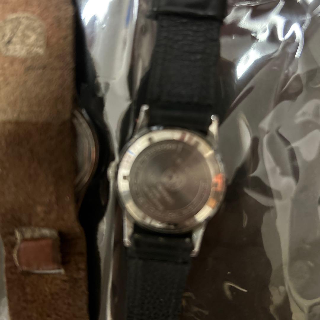 年代物　手巻き腕時計　2本セット　MORISは稼働品　ALBENは不動