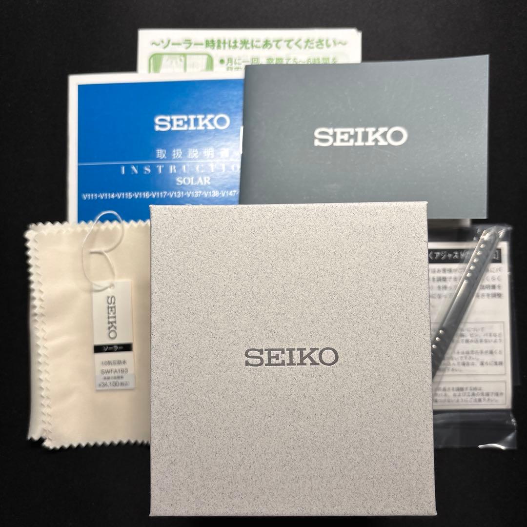 【新品未使用】SEIKO SWFA193 腕時計　レディース