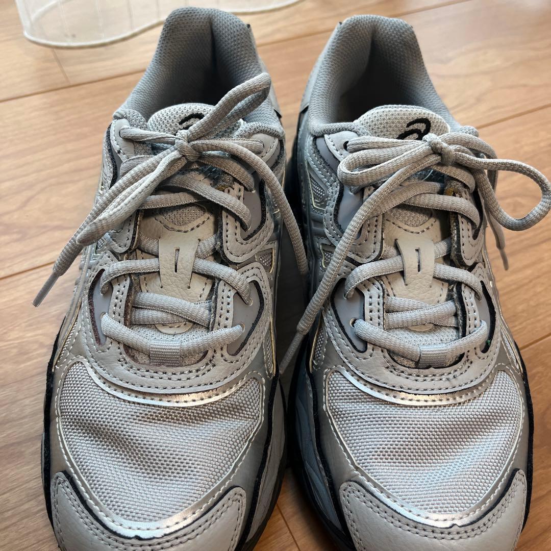 靴 asics GEL-NYC MIDGREY/SHEET ROCK 24cm