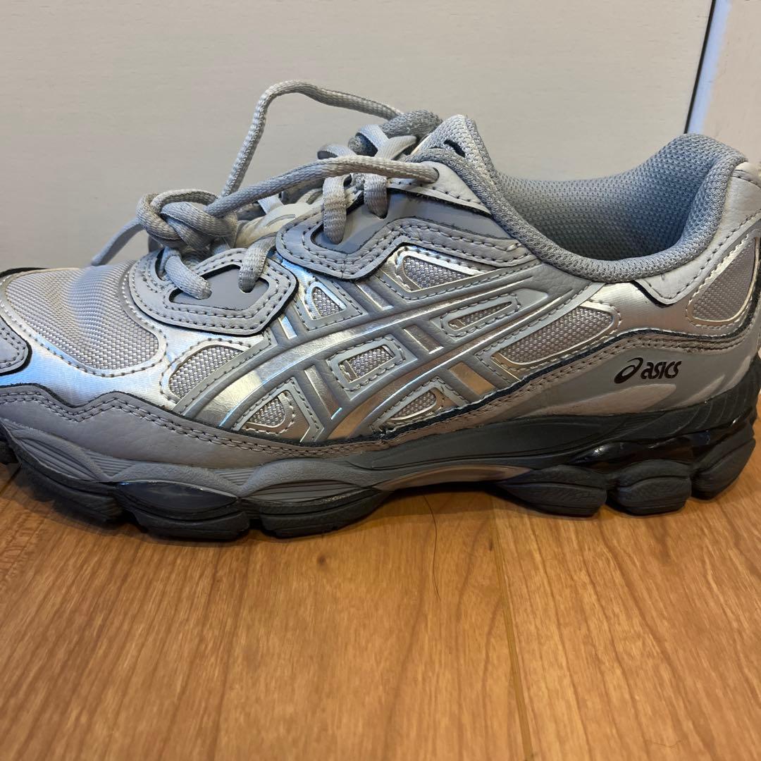 靴 asics GEL-NYC MIDGREY/SHEET ROCK 24cm