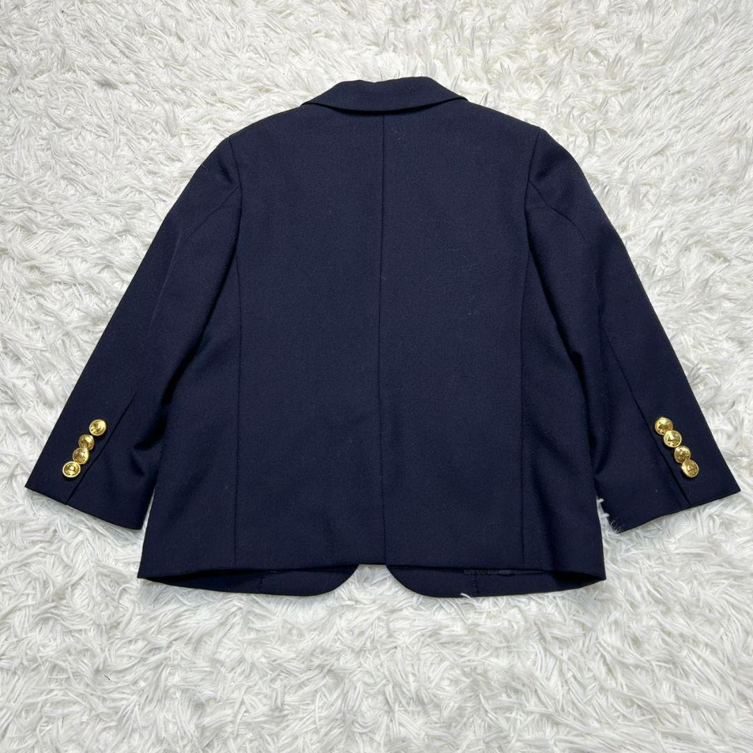 【美品】ラルフローレン フォーマル スーツ キッズ 110 金ボタン 卒服
