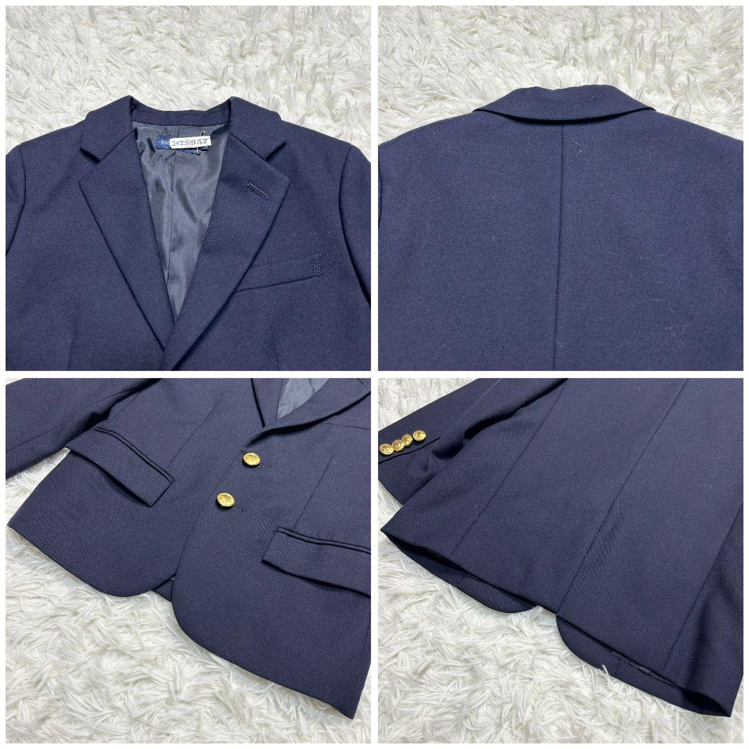 【美品】ラルフローレン フォーマル スーツ キッズ 110 金ボタン 卒服