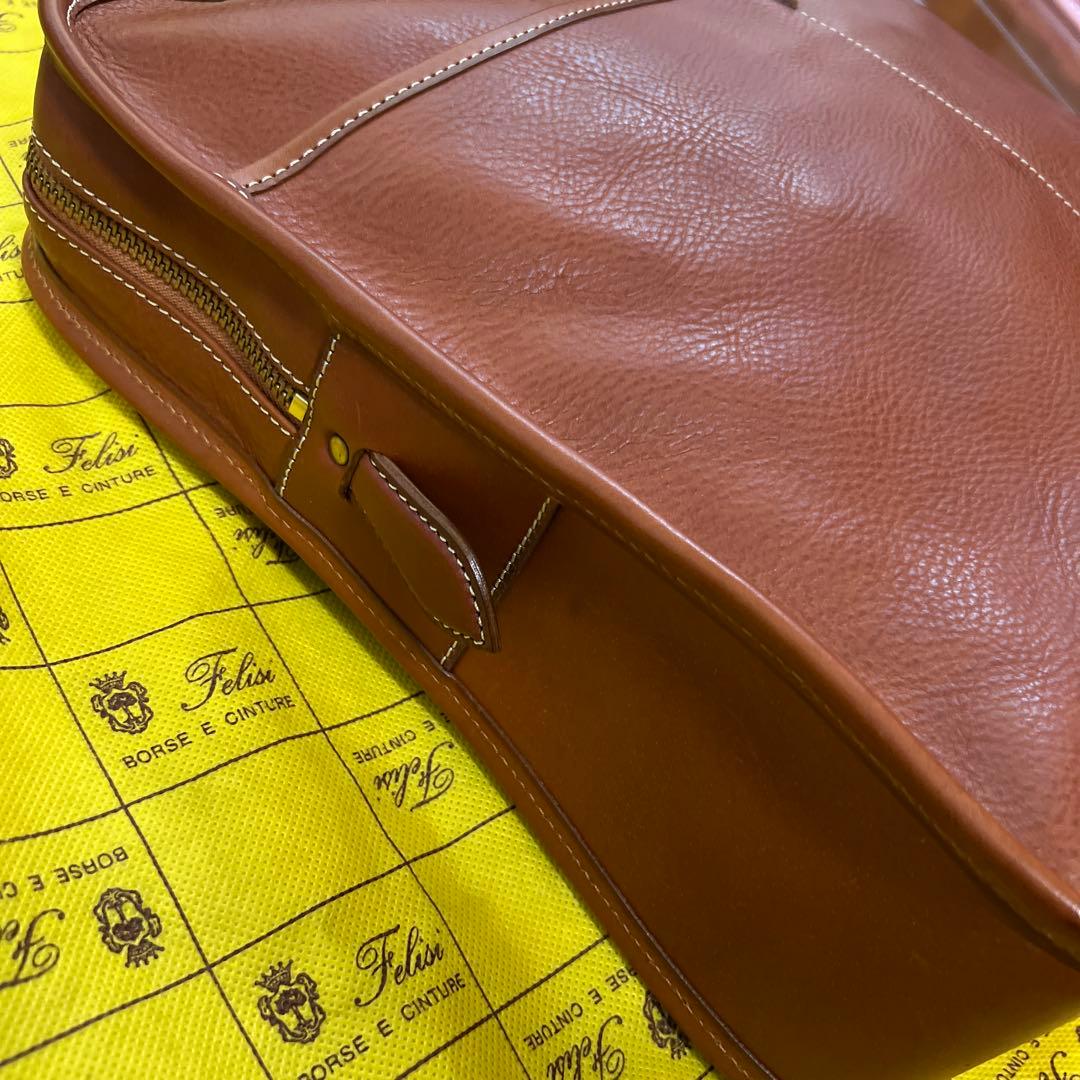 Felisi 本革 ブラウンバッグ 型番8637/12